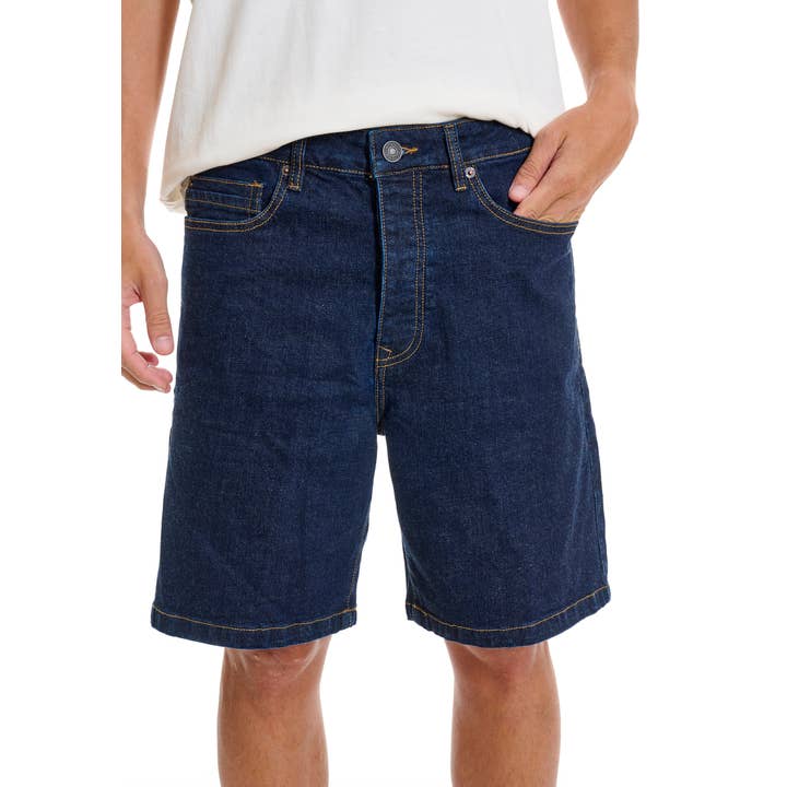 Funky Buddha-Denim Shorts FBM013-090-03 for wholesale by Funky Buddha