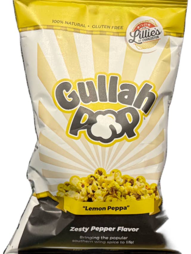 Gullah Pop "Lemon Peppa" Popcorn, 12 - 1,0 oz pour la vente par Lillie's of Charleston