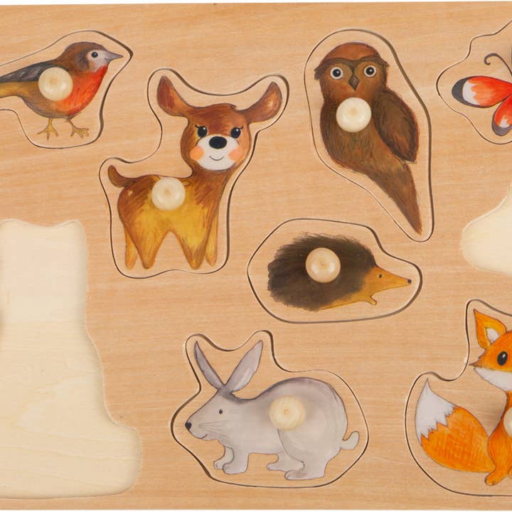 small foot - Wholesale Puzzle - Kids - Forest Animals Puzzle