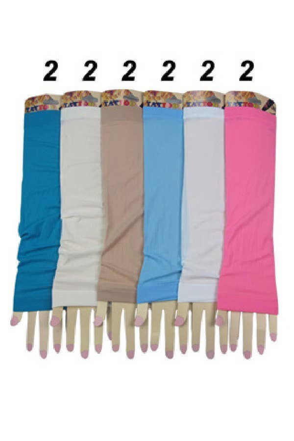 Cap Zone - Wholesale Arm Warmers - Women's - Solar UV Protector Arm Sleeves