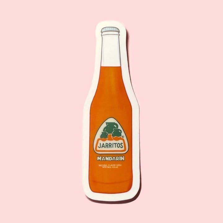 happylightdesigns – wholesale Sticker – Jarritos Mexican Soda Clear Vinyl Waterproof Sticker0
