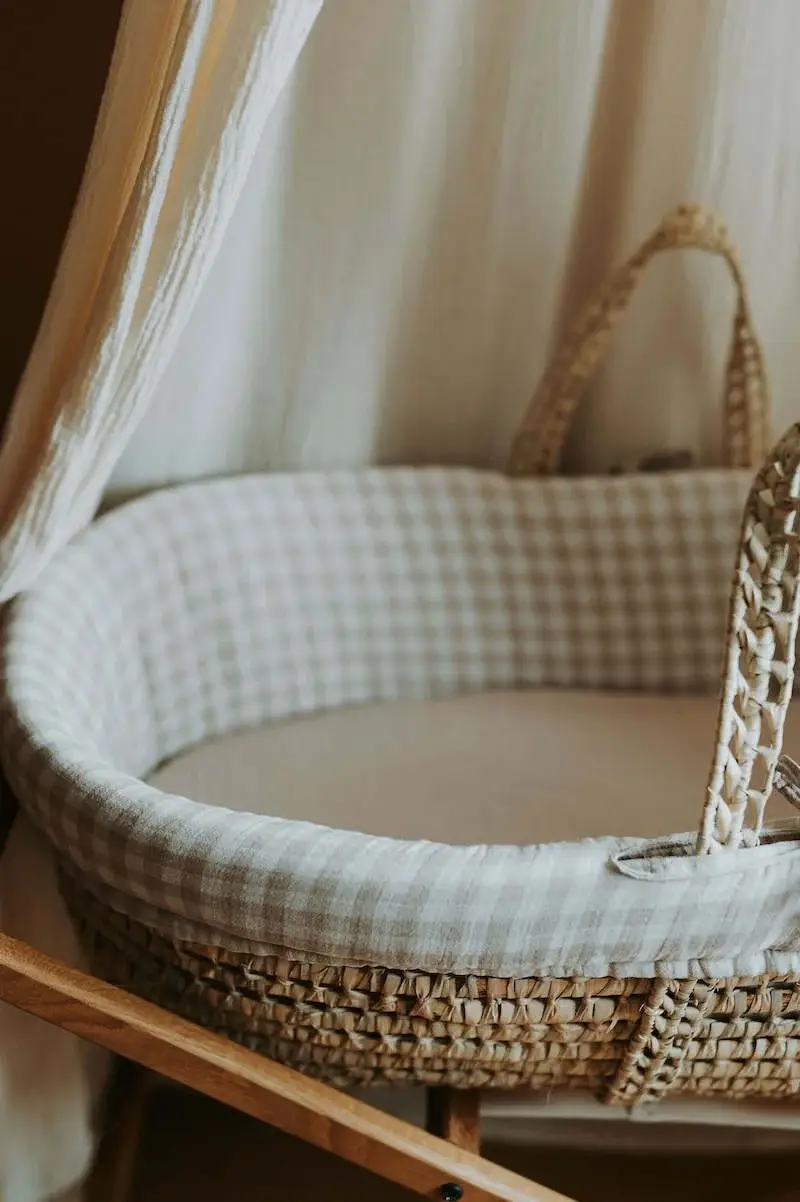 Manufacture des bébés français - Wholesale Bassinet - Baby - Bassinet vichy pebble13