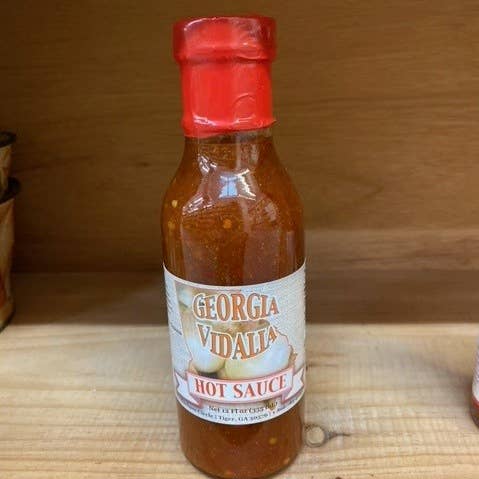 Vidalia Onion Hot Sauce for wholesale by Hillside Orchard Farms