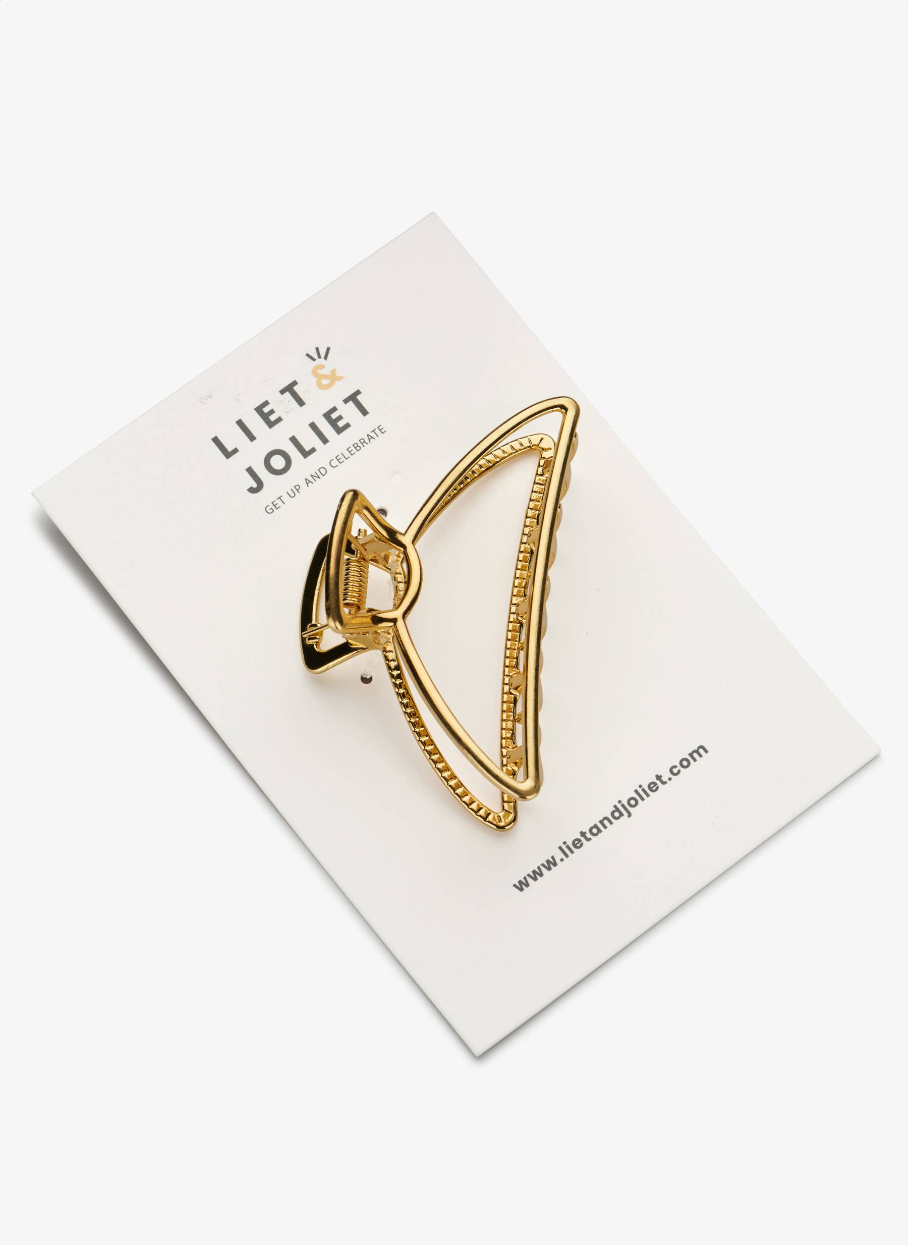 Liet&Joliet - Wholesale Haarclip - Dames - Haarklem Caro goudkleurig1