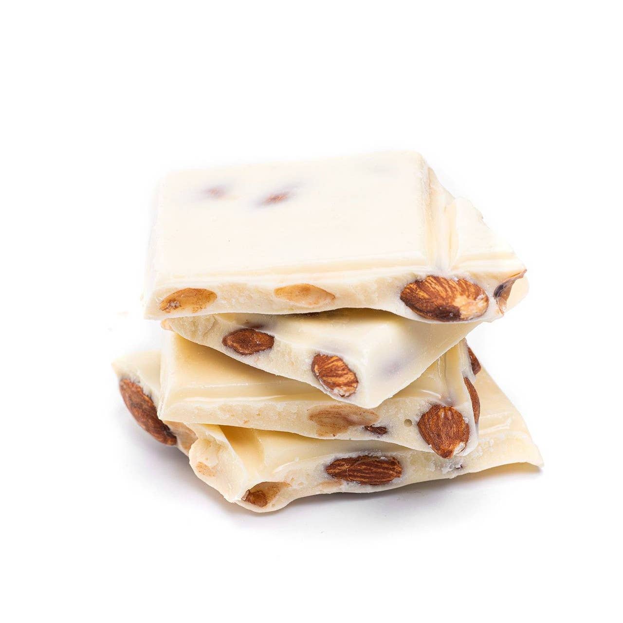 Country Chocolates - Wholesale Chocolate Covered Sweets - White Chocolate Almond Bark (BULK - 4 LBS)