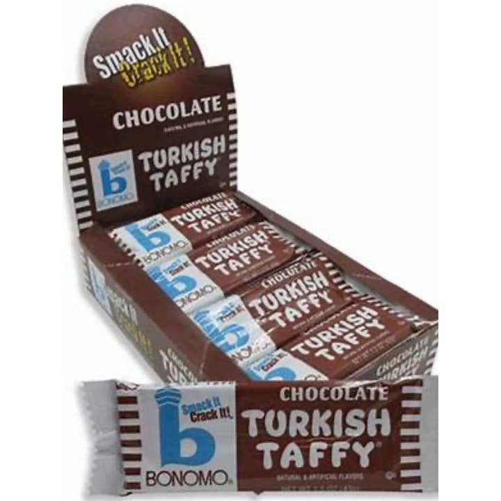 O'Shea's Candies Sweet Shop - Wholesale Taffy - Nostalgic 1923 Original “Chocolate” Turkish Taffy 24CT Box