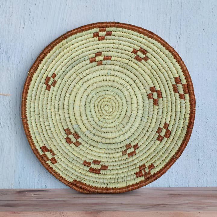 ArtisanalEmporiumLLC - Wholesale Basket - Handwoven Bowl Basket - Southwestern Basket - 8 inch dia0