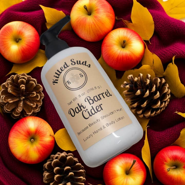 Ekfat Cider Lotion för wholesale av Kilted Suds