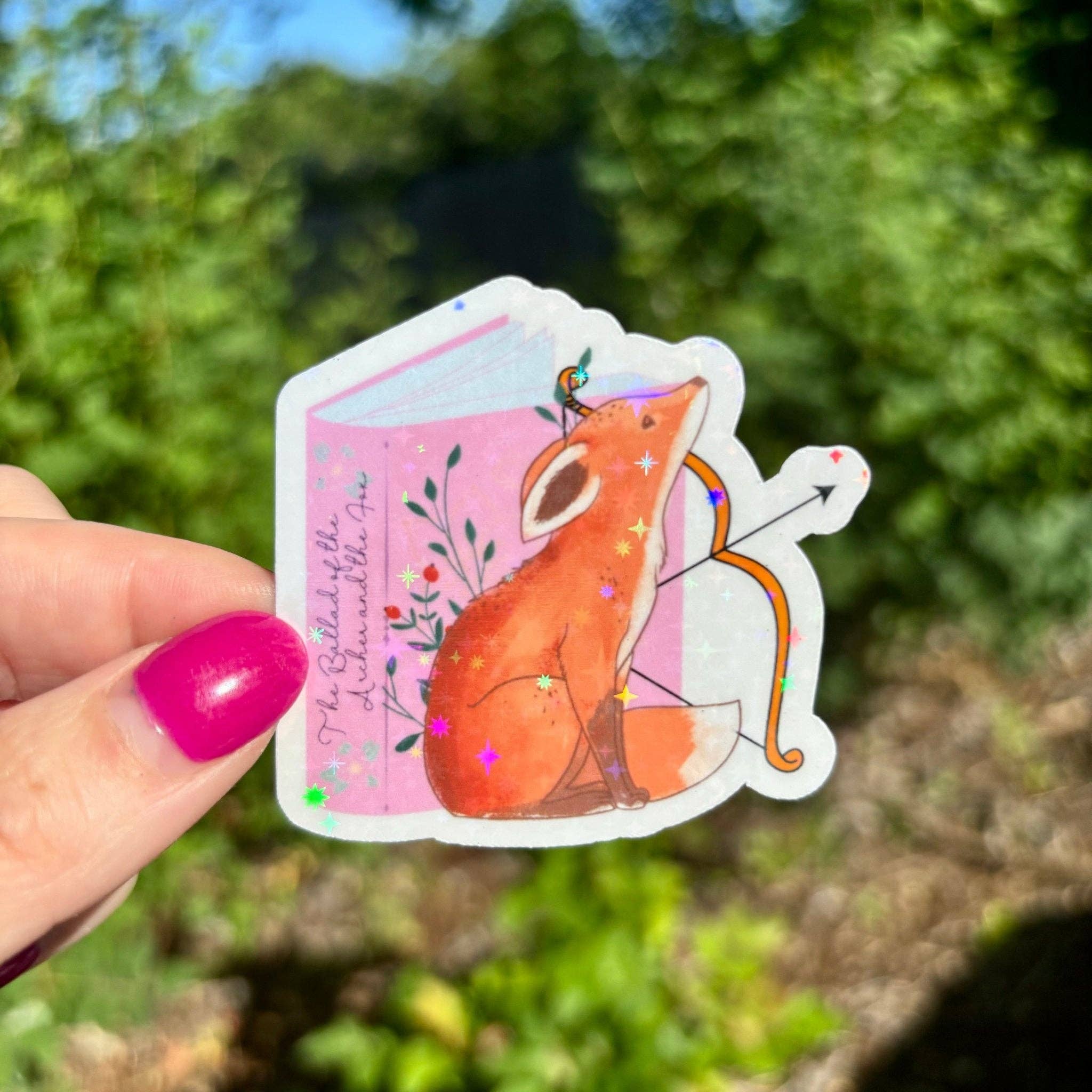 Awfullynerdy.co - Vente Autocollant - Sticker Il était un cœur brisé La ballade de l'archer et du renard1