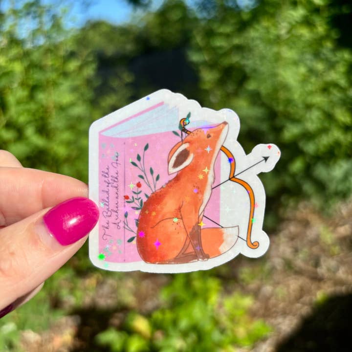 Awfullynerdy.co - Vente Autocollant - Sticker Il était un cœur brisé La ballade de l'archer et du renard1