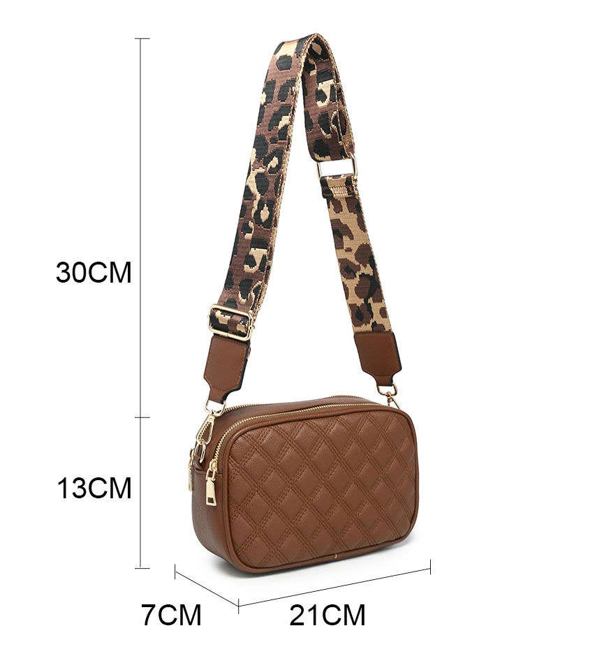 Papaya Fashion Ltd - Wholesale Crossbody bag – Women's - CD21-0352 Cross Body Handbag with double zip top sections9