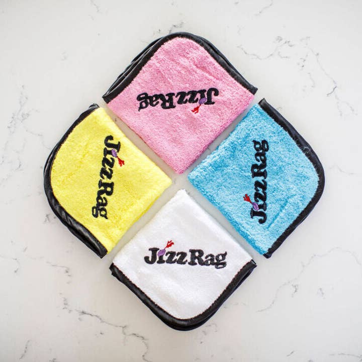 JizzRags - Wholesale Dishcloth - Original Jizzrag Pack of 4 Colors0