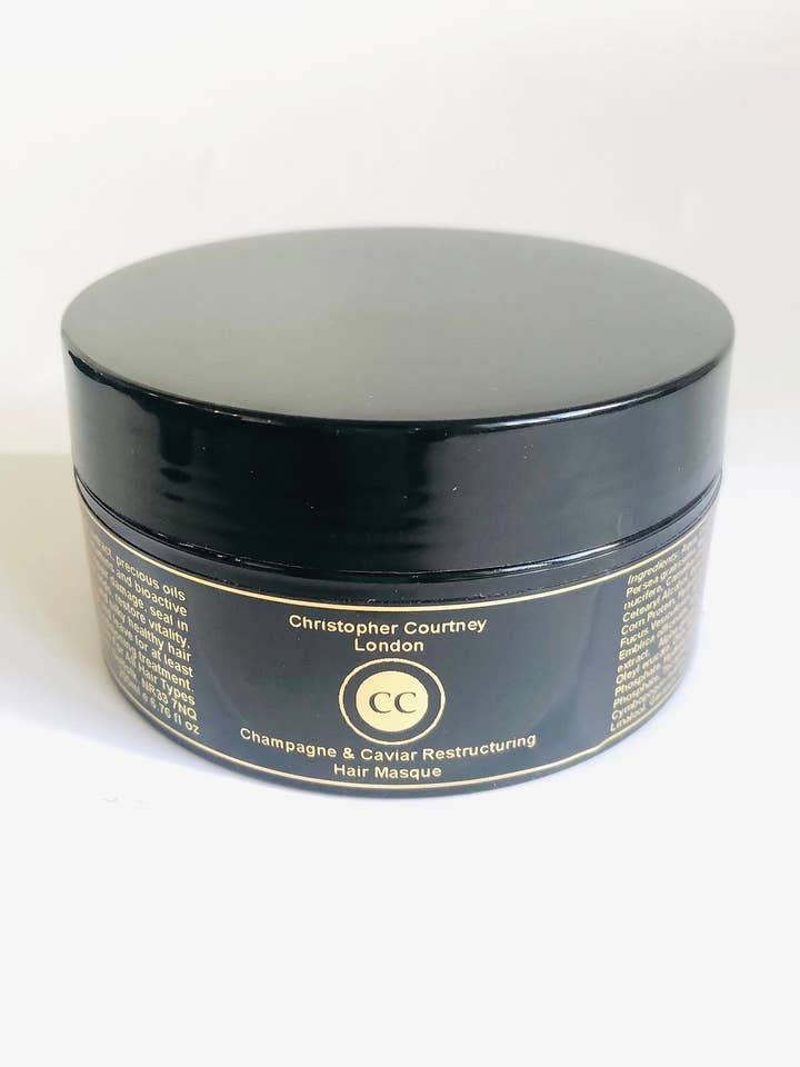 Champagne & Caviar Restructuring & Regenerating Hair Masque 200ml for wholesale by Christopher Courtney
