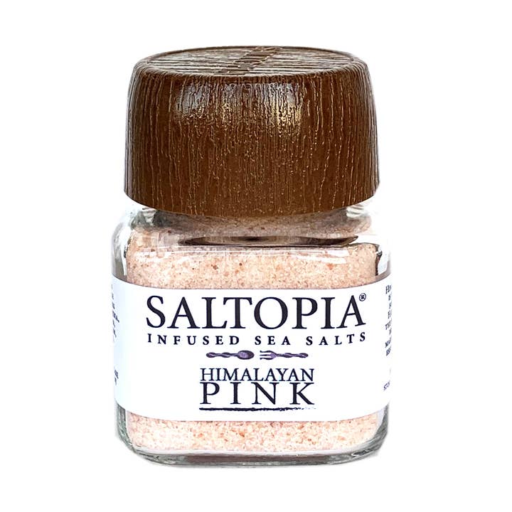 Pink Himalayan Fine Grain for wholesale by SALTOPIA Infused Sea Salts
