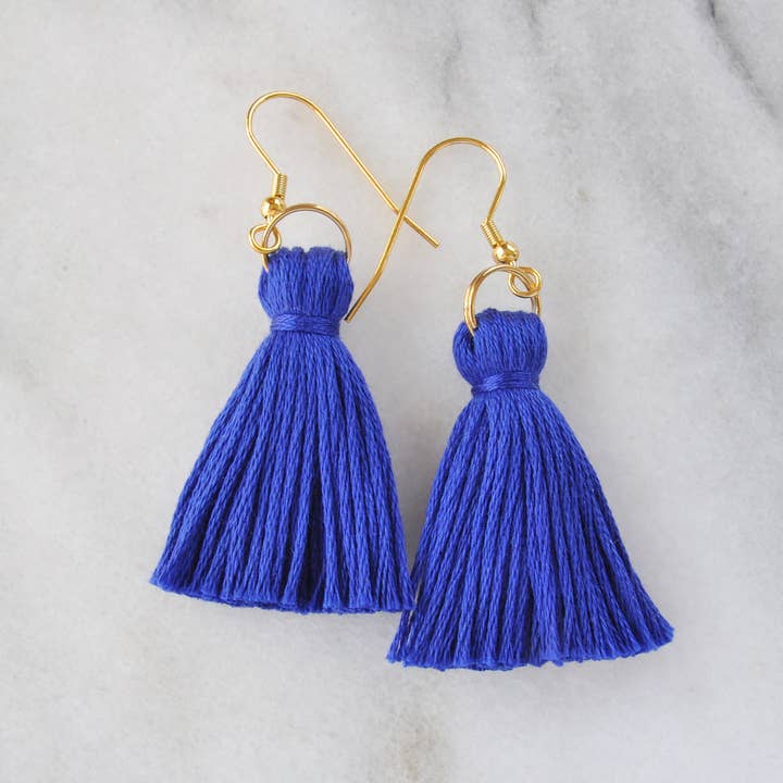 Libby & Smee - Wholesale Tassel earrings - Classic Tassel Earrings - Mini or Long24
