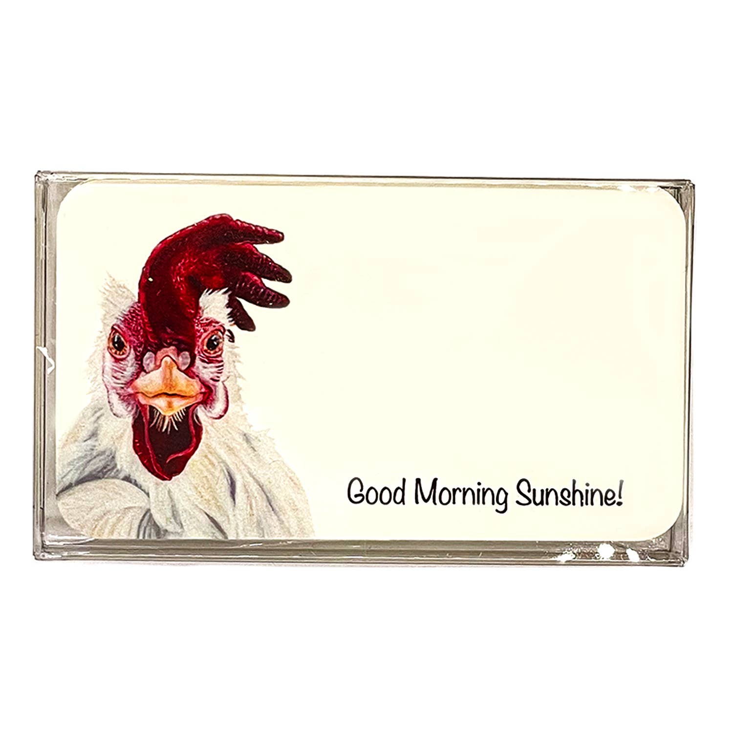 Woollybear Travels - Wholesale Stationery/Notecard Set - Pawsitive Notes- Rescued Chicken (Lunch Box Notes)5