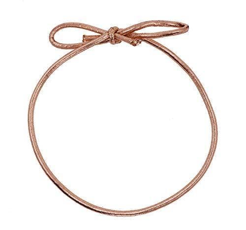 Mandala Crafts - Wholesale Ribbon - Gift Wrapping - Mandala Crafts Stretch Loops with Pre-Tied Bows from Elastic Ribbon String for Gifts, Boxes, Tags; Pack of 1001