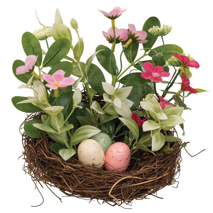 Nuova Crescita Fiori & Nido di Uova - 15 cm per la vendita all'ingrosso da parte di CWI Gifts