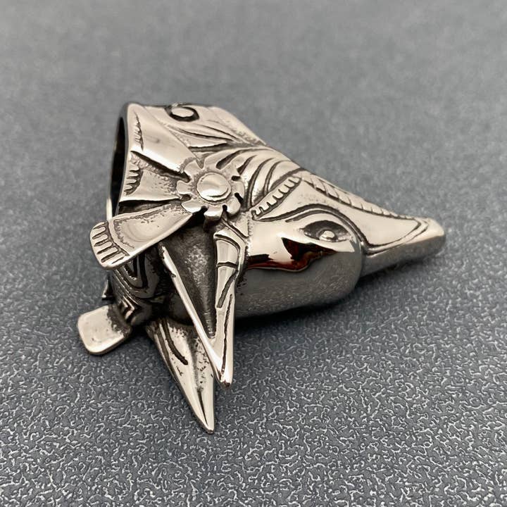 Mio Queena - Wholesale Signet Ring - Egypt Ankh Anubis Stainless Steel Ring - MJ/MR4