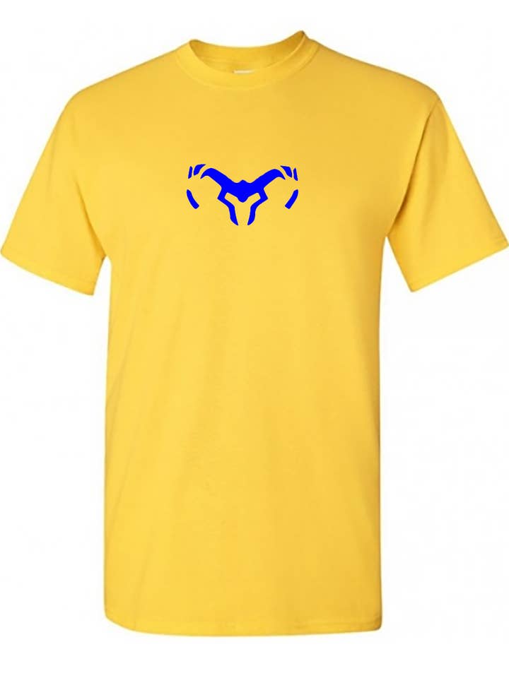 Mini Stam Horn Ctr Blå Gul T för wholesale av Gods of Gridiron War