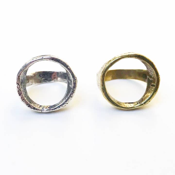 Open Round Top Ring for wholesale by Freedumb Founded