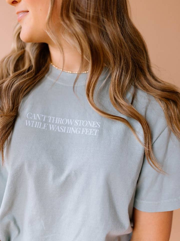 Can't Throw Stones Tee for wholesale by Set Apart Apparel