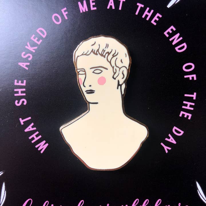 Belle's Books & Candles - Wholesale Lapel pin/button - Caligula Pin | Smiths Enamel Pin | Smiths Quote0