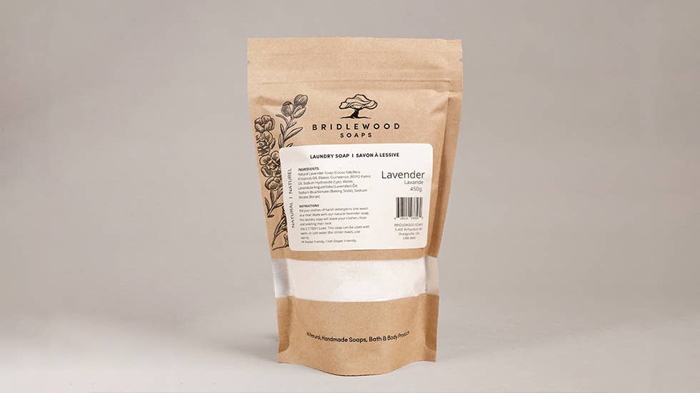 Bridlewood Soaps - Wholesale Laundry Detergent Powder/Pods - Lavender Laundry Soap