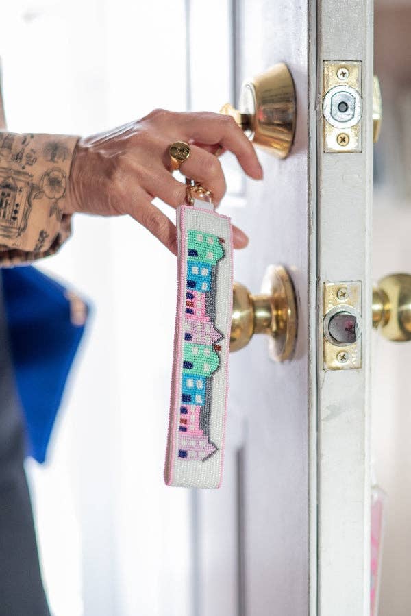 The Tiny Tassel - Wholesale Keychain - Women's - The Rainbow Row Wristlet Keychain1