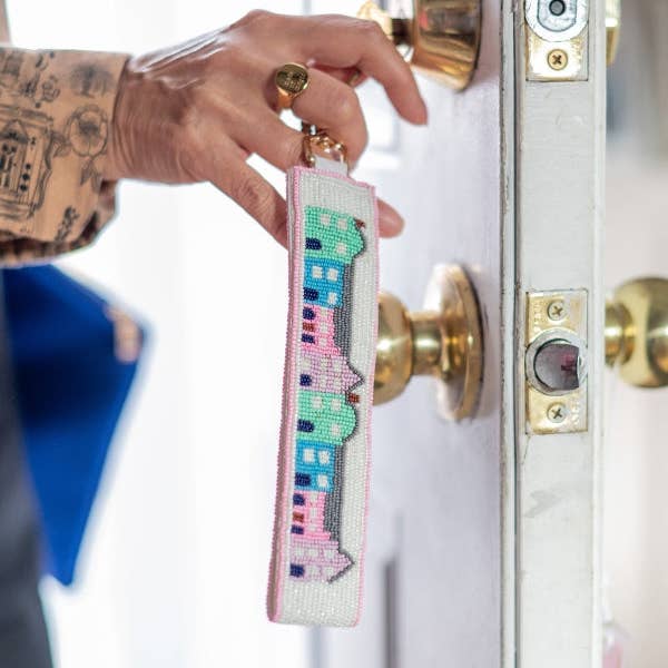 The Tiny Tassel - Wholesale Keychain - Women's - The Rainbow Row Wristlet Keychain1