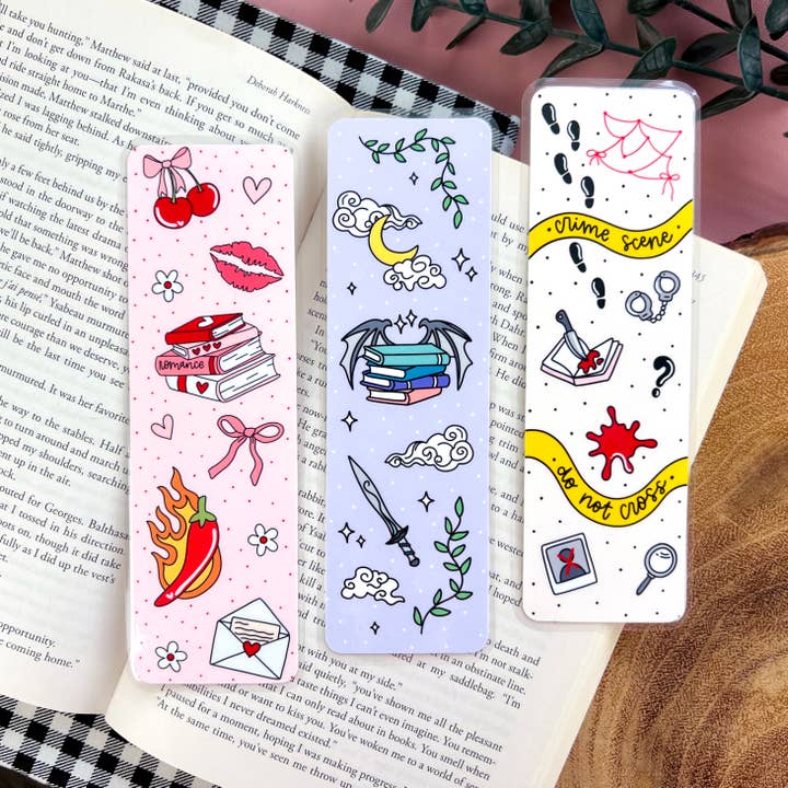 Genre Bookmarks for wholesale by Cozy Reads Shop