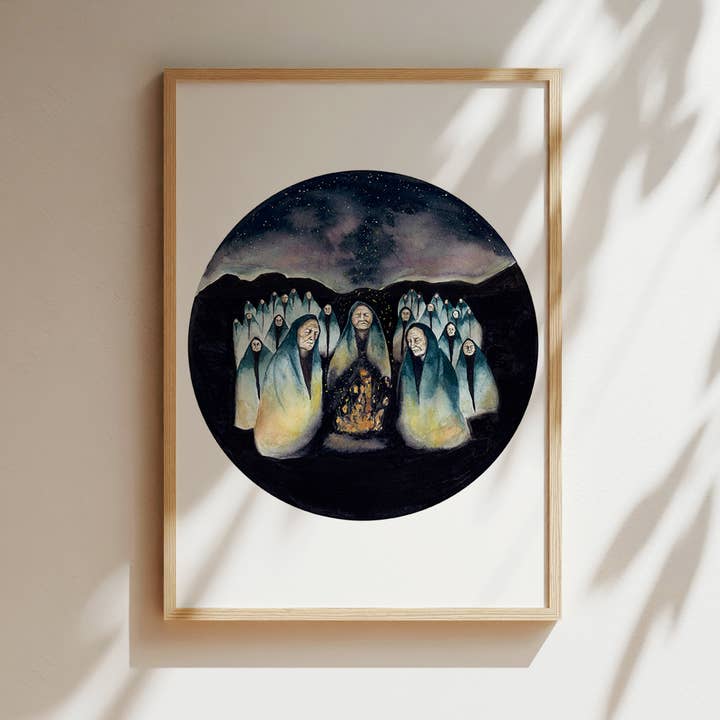 „Council Fire“ Arkivtryk for engroshandel hos Anna Of The Meadow