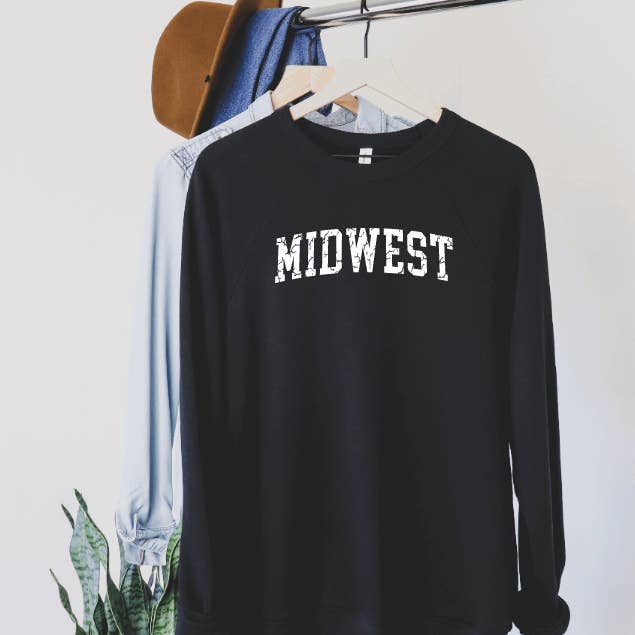 Sweat-shirt à col rond Midwest #42 pour la vente par Tron Tron Graphic Wear