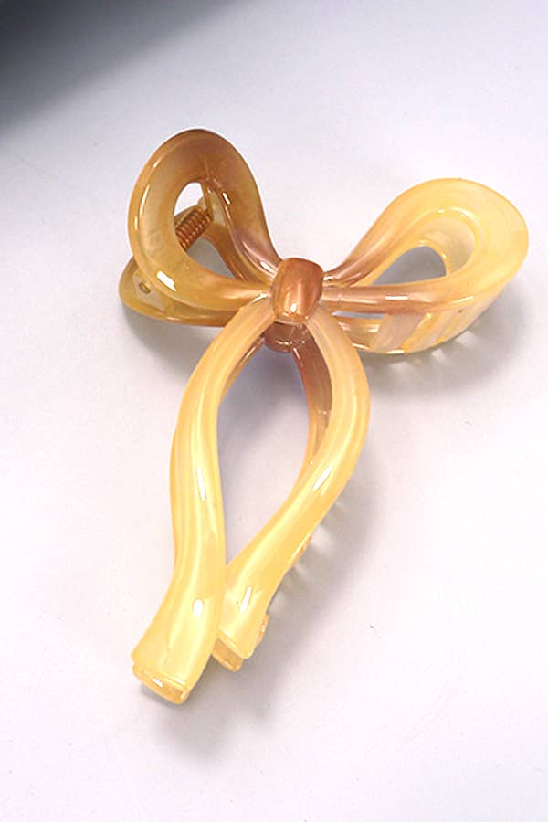 JOSSLYN by wall to wall - Wholesale Hair Clip - Women's - MATTE BOW HAIR CLAW CLIPS | 40H72110
