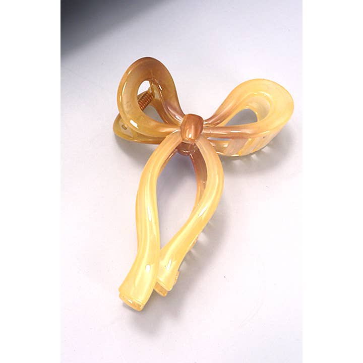 JOSSLYN by wall to wall - Wholesale Hair Clip - Women's - MATTE BOW HAIR CLAW CLIPS | 40H72110