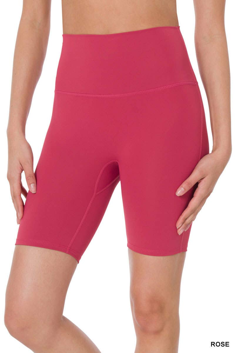 42POPS – wholesale Träningsshorts – Dam – Biker-shorts med bred linning8