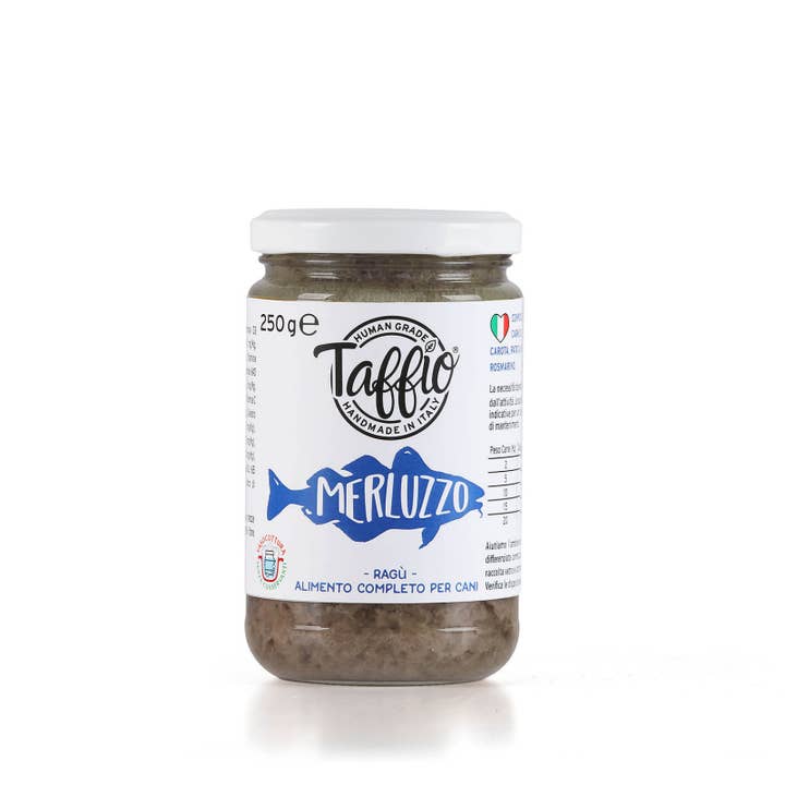 Ragù di Merluzzo 250g per la vendita all'ingrosso da parte di TAFFIO PET FOOD