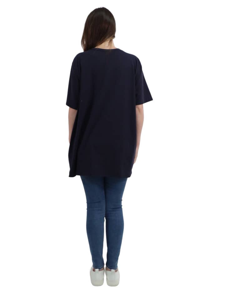 Miss Bold – wholesale Tunic – Women’s – Italian Diamante CC Print T-Shirt23