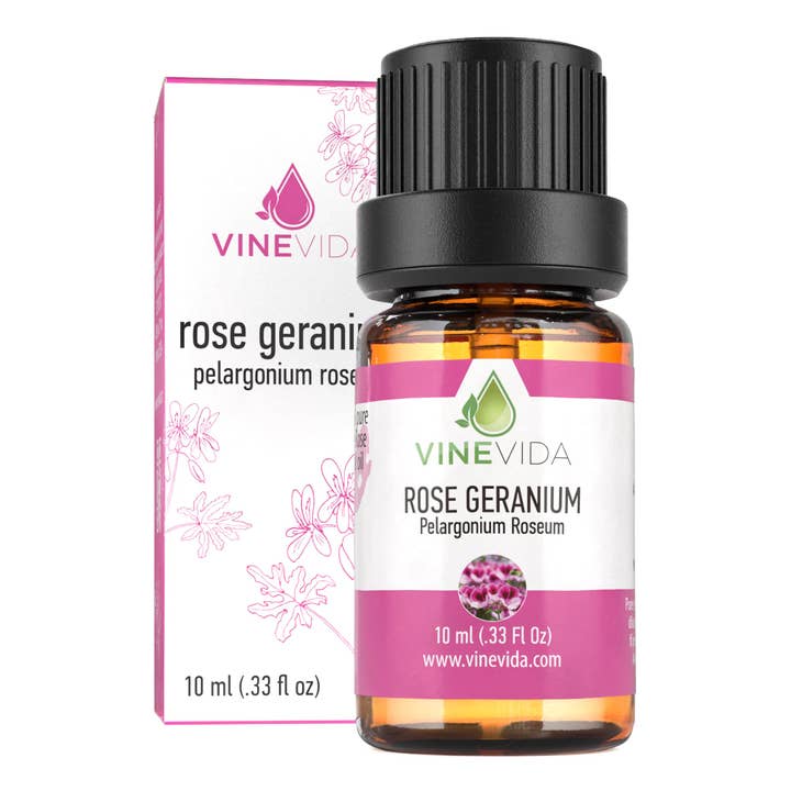 10 mL Geranio Rosa (Confezione Pre-riempita) per la vendita all'ingrosso da parte di VINEVIDA