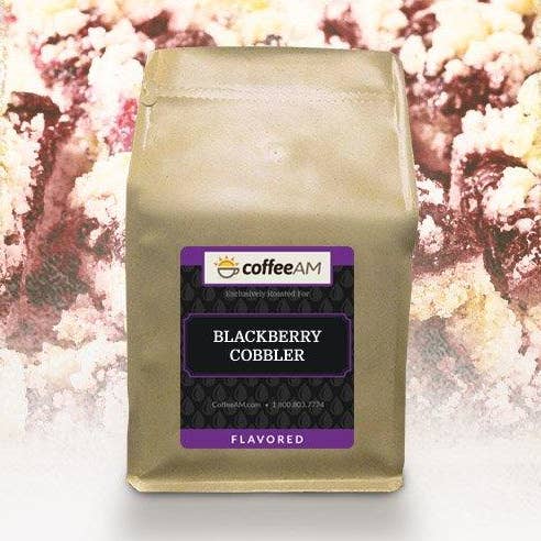 Blackberry Cobbler Flavored Coffee for wholesale by CoffeeAM