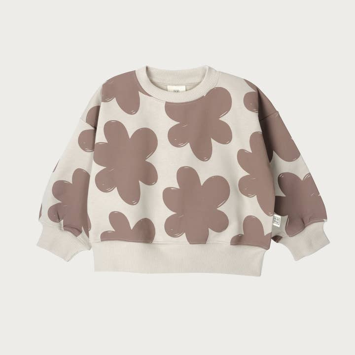 Sweatshirt - Mocha Floral and other Purchase Wholesale apparel sweatpants. Free Returns & Net 60 Terms on Faire trending on Faire.