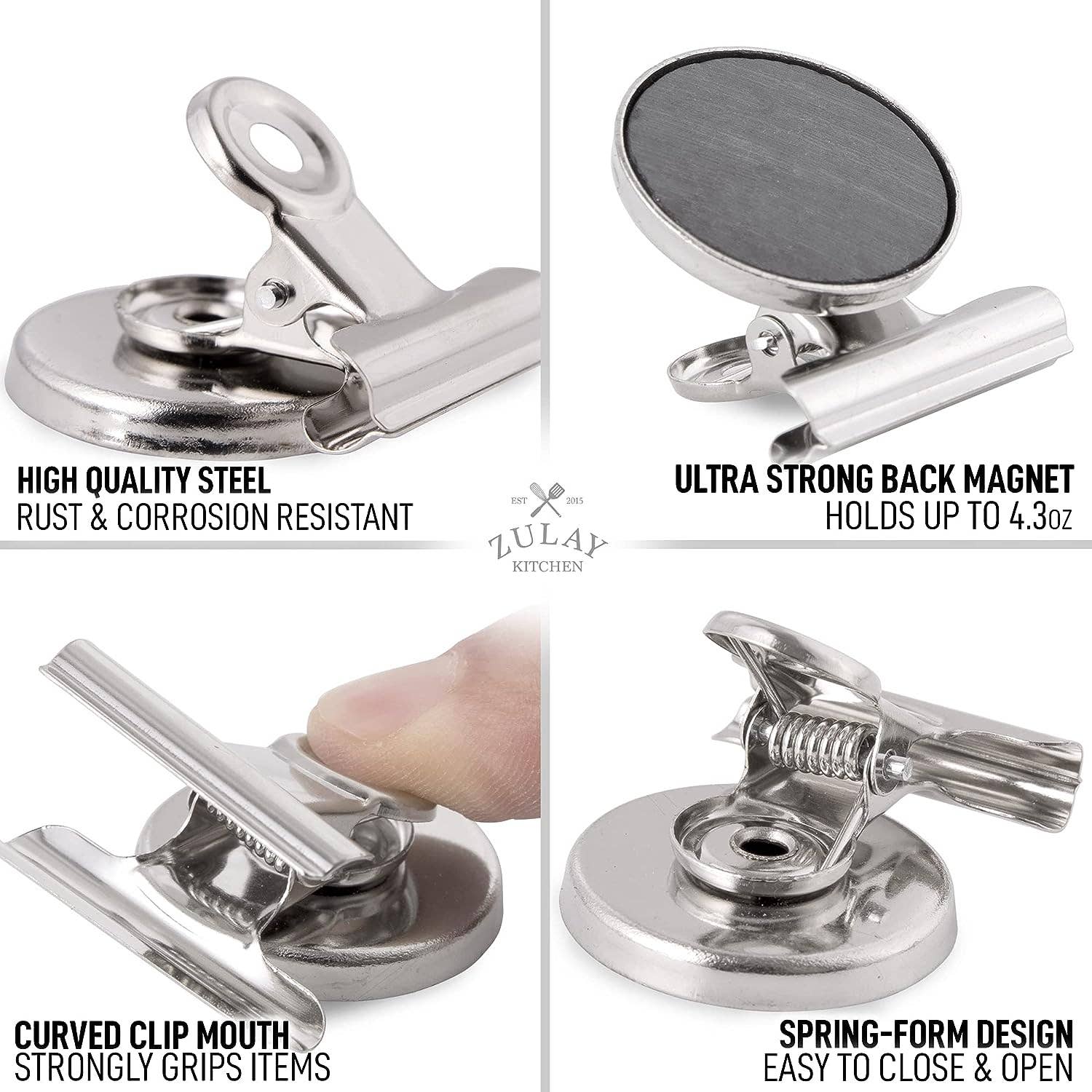 Zulay Kitchen – wholesale Magnet – Magnet Clips - Set of 123