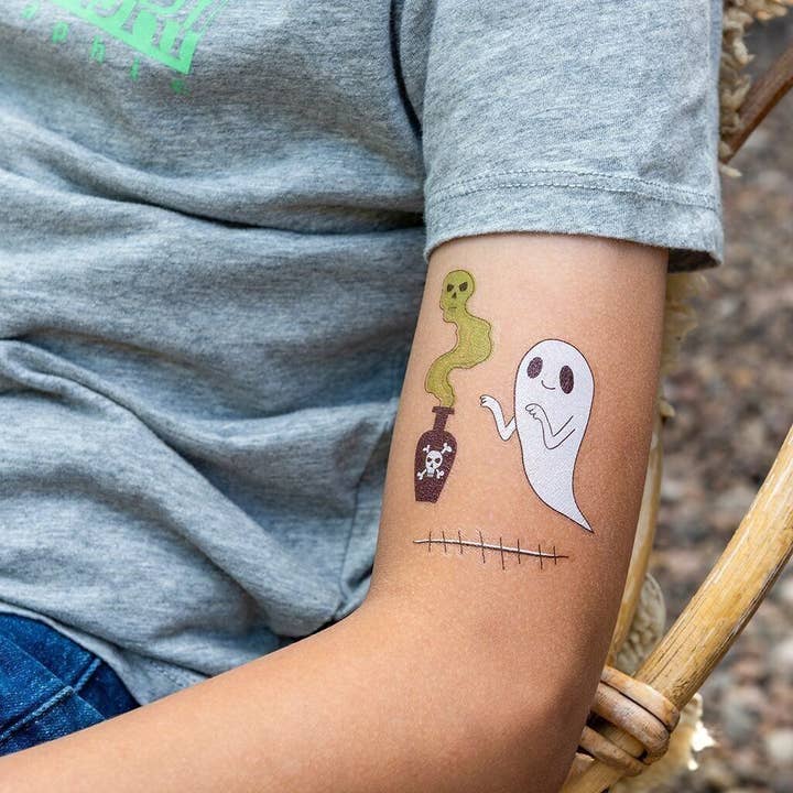 Rex London UK – wholesale Temporary tattoo – Child – Temporary Tattoos - Scary