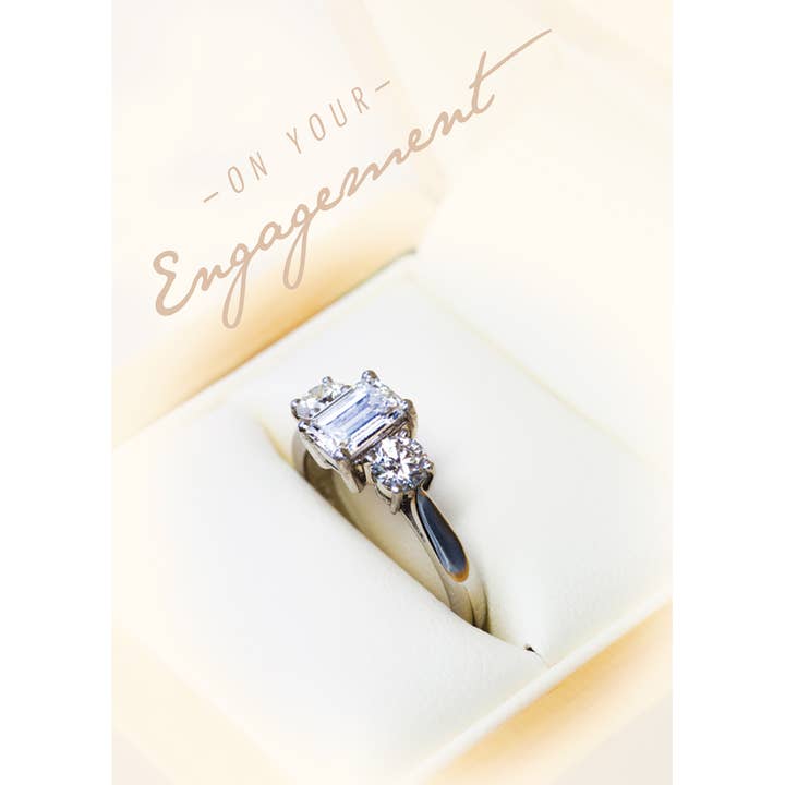 Engagement Card - Diamond Ring for wholesale by Leonard Smith
