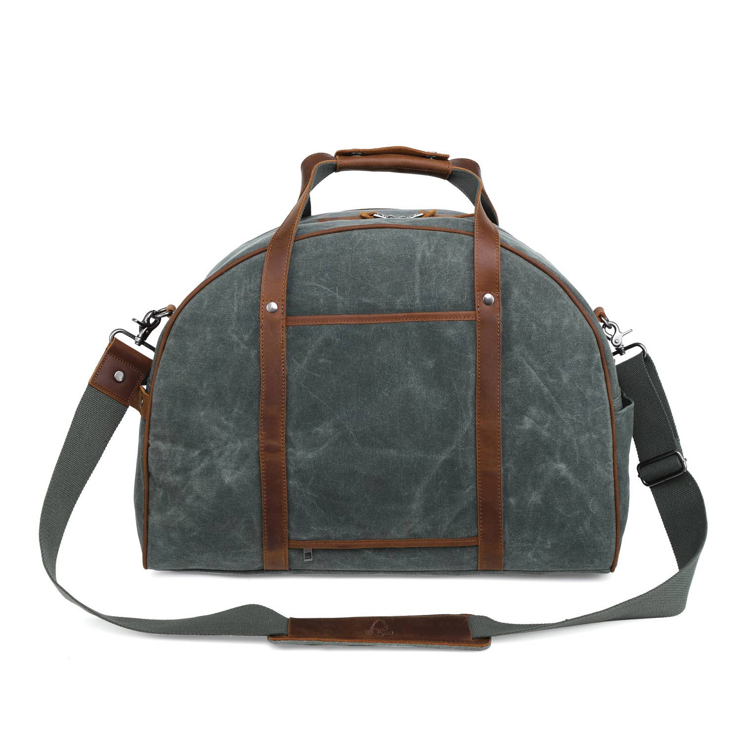 TSD Brand - Wholesale Weekender Bag - Unisex - Stone Creek Waxed Canvas Travel Bag3