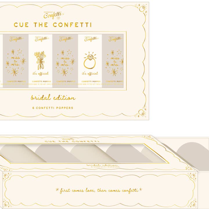 Cue the Confetti: Bridal Edition for wholesale by Emergency Confetti