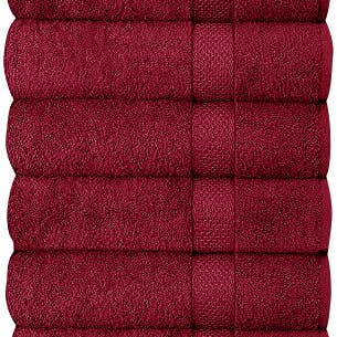 J&V TEXTILES - Wholesale Towel set - Set of 6 Hotel & Spa 100% Cotton Bath Towels 27x52 inch9
