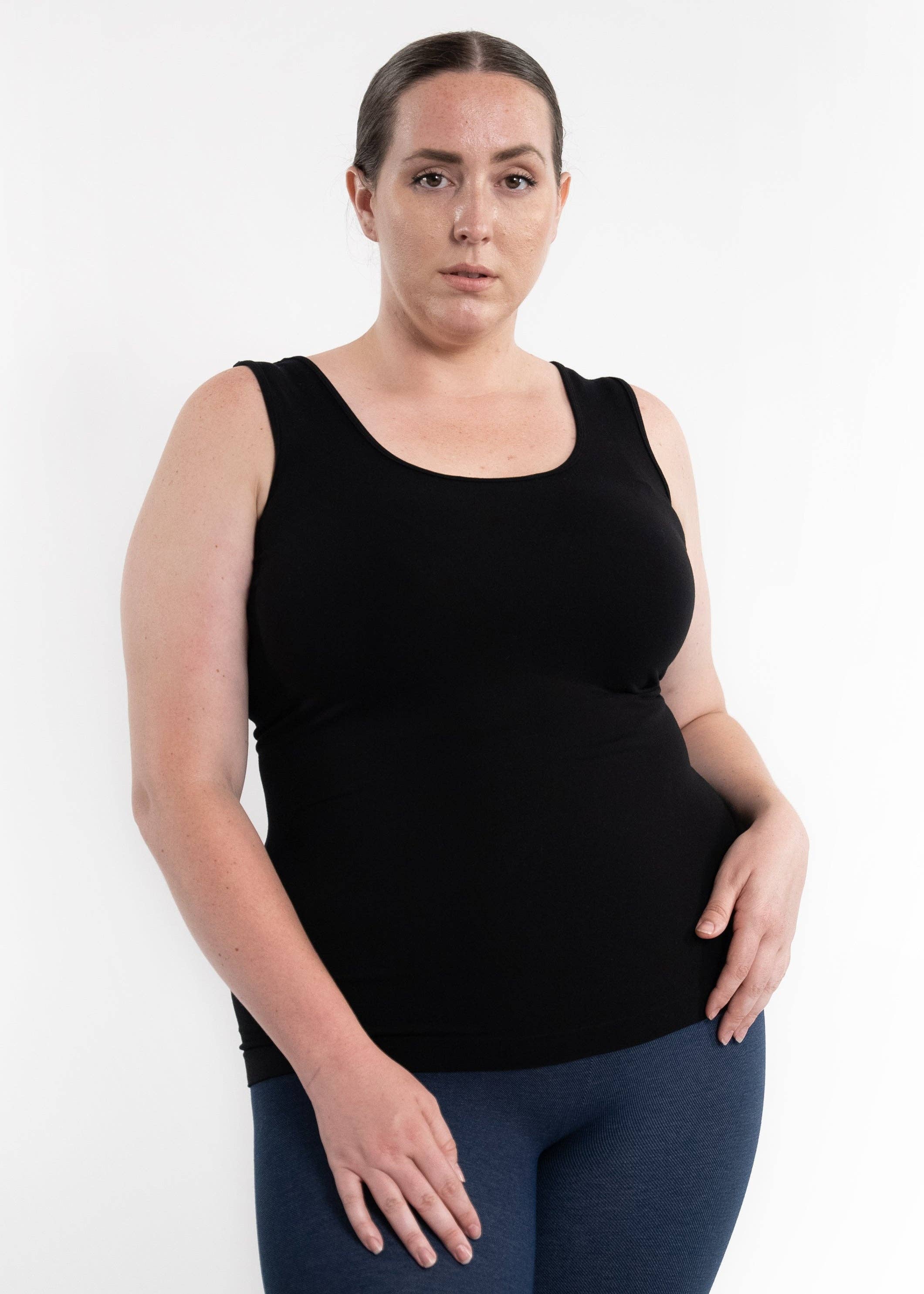 ELIETIAN - Wholesale Tank Top - Women's - Reversible Tank - Curvy Fit19