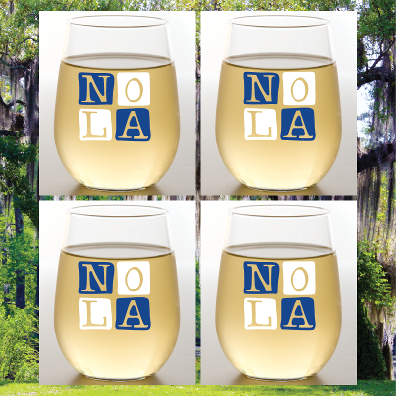 Wine-Oh! - Wholesale Wine Glass - CLOSEOUT LOUISIANA Assorted Unbreakable Plastic Wine Glasses5