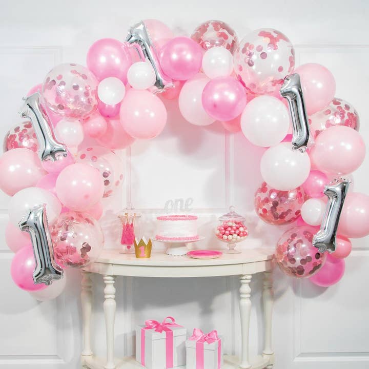 KT Supply - Wholesale Balloon - Rainbow Balloon Garland Kit 10', 1st Bday, Case of 462